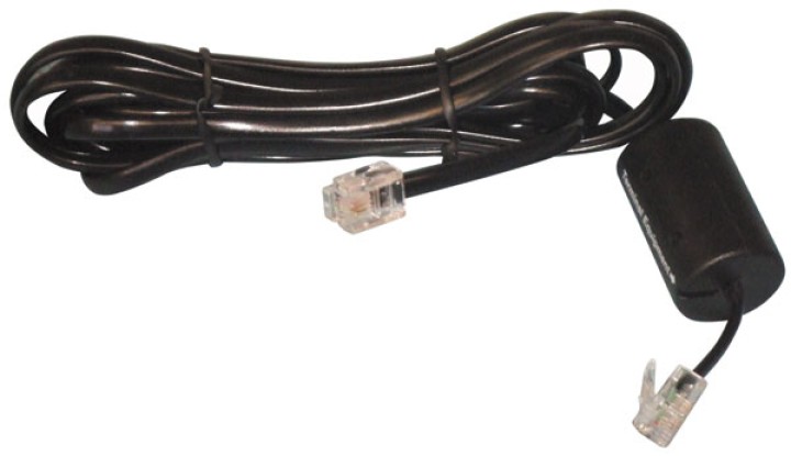 Cable modem telephone cord with plug and filter rj jr international - 1