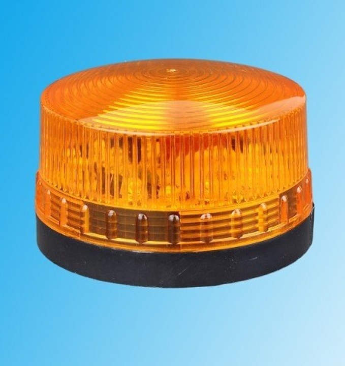 Flash allarme elettronico IP54 illuminazione a LED di segnalazione 220v 230v luce gialla velleman - 1