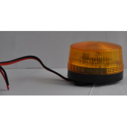 Flash allarme elettronico IP54 illuminazione a LED di segnalazione 220v 230v luce gialla velleman - 3