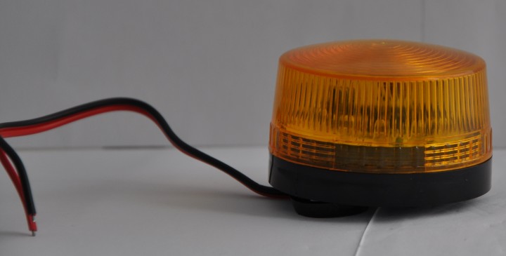 Flash electronic alarm LED lighting ip54 220v 230v amber light signaling velleman - 3