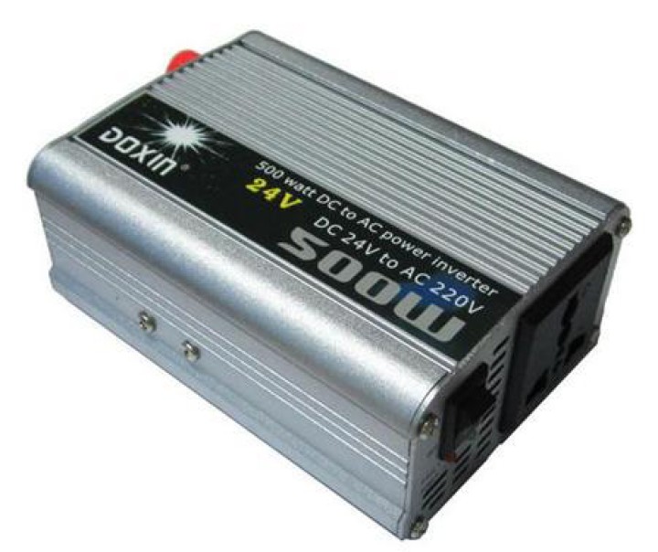 24v dc a ac 220v ac 500w inversor de corriente para automóvil móvil cablematic - 9
