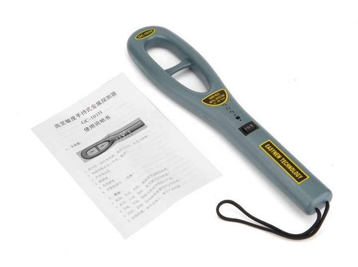 Portable Handheld Metal Detector Professional Super Scanner Tool Finder for Security Checking GC-101H garrett jr international -