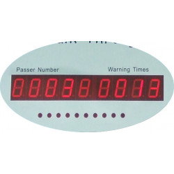 Portico Metalldetektionsbereich 1 elektronische Sicherheitsmetalldetektor Alarm-Detektor Zählen xp metal detectors - 1