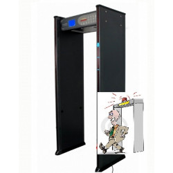 Portico metal detector porch 6 area temperature detection count airport safety clinical hospital xp metal detectors - 6