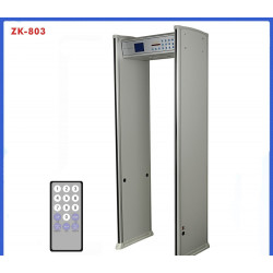 Portico metal detector porch 6 area temperature detection count airport safety clinical hospital xp metal detectors - 5