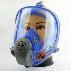 Respiratory gas mask 6800 en136 chemical protection coronavirus covid-19 book without cartridge 3m - 10