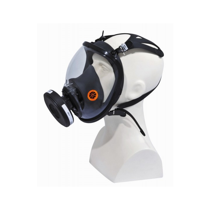 Gas mask for chemical risks nose, mouth and eyes respiratory protection bronchi protection professional respiratory potection sy