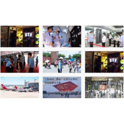 Portico 8 zone di rilevamento di metallo negozio impermeabile aeroporto Metro Station scuola di sicurezza garrett - 1