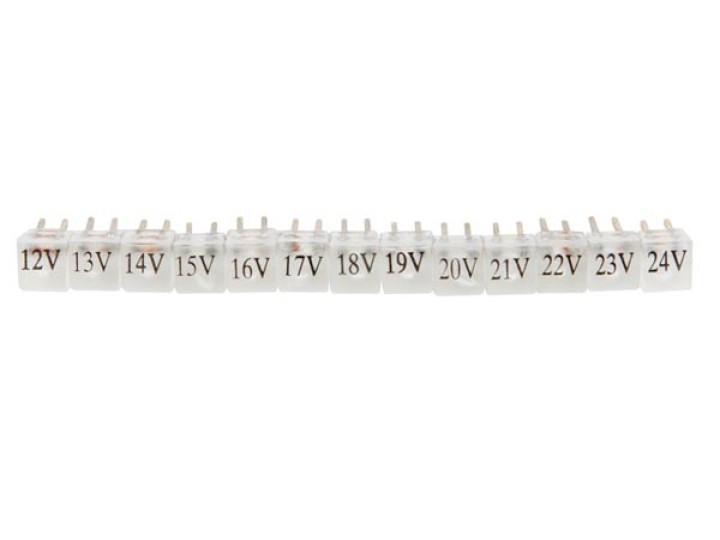 Schaltnetzteil mit 13 einstellbaren ausgangen 12 bis 24 vdc 40w velleman - 2