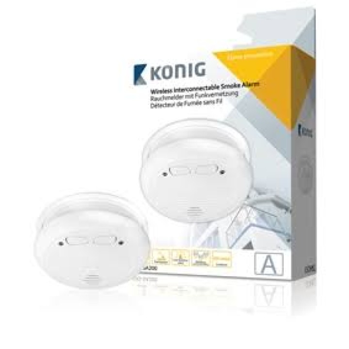 Detector smoke detector wireless buzzer 9vdc 433mhz radio fire alarm hf fire alarm detection fire detection smoke detection koni