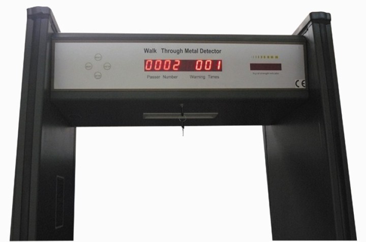 Sicherheitskontrolle metalldetektor elektronisch 6 zonen garrett - 2