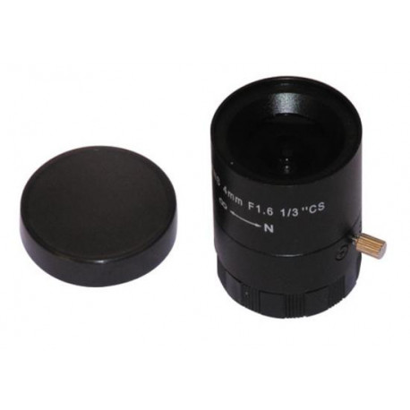 Obiettivo telecamera senza diaframma 4mm obiettivi telecamere obiettivi  telecamere