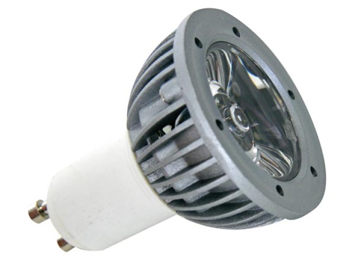 GU10 LED Birnen-Lampe 220V 240V 50Hz schwachem Licht 3w consomation velleman - 1