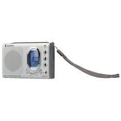 Portable orologio digitale Konig della radio 2 fasce fascia FM Mw SW 1-7 nedis - 1