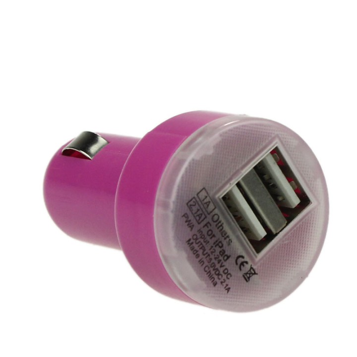Ladegerät netzteil 12v 5v dual usb zigarettenanzünder im auto mp3 ipod hq p.sup.usb201 bluestork - 8
