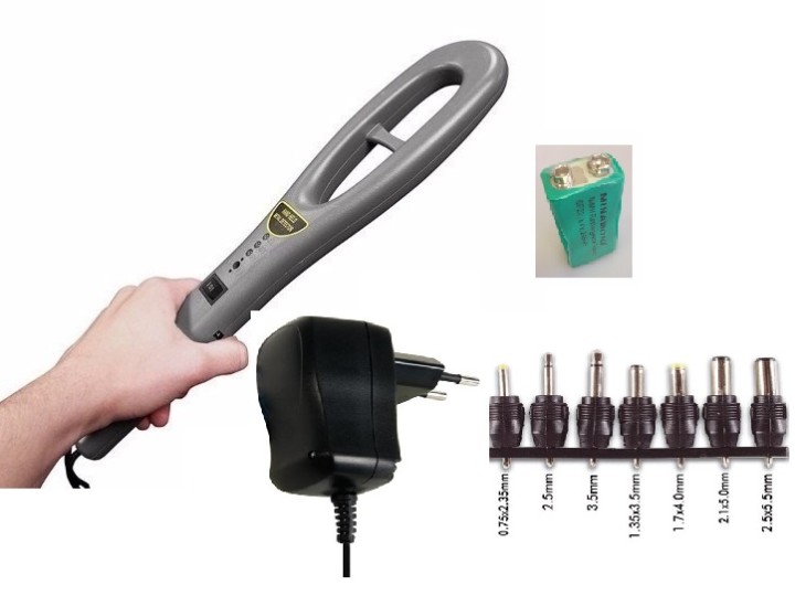 Tenuto in mano portatile Metal Detector professionale Super Scanner Tool Finder per la sicurezza Controllo GC-101H Garrett vigic