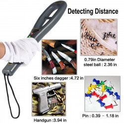 Cámara en mano metal portátil Detector Profesional Súper Scanner Buscador de herramienta para la Seguridad Comprobación garrett 