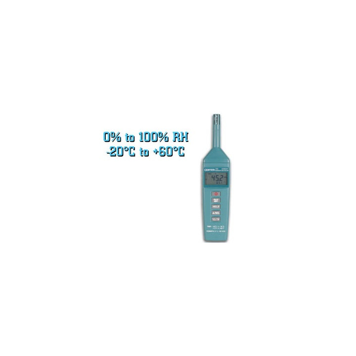 Tester elettronico digitale d'umidita e temperatura (0% a 100% umidita' relativa e 20°c a +60°c) dvm1315 velleman - 1