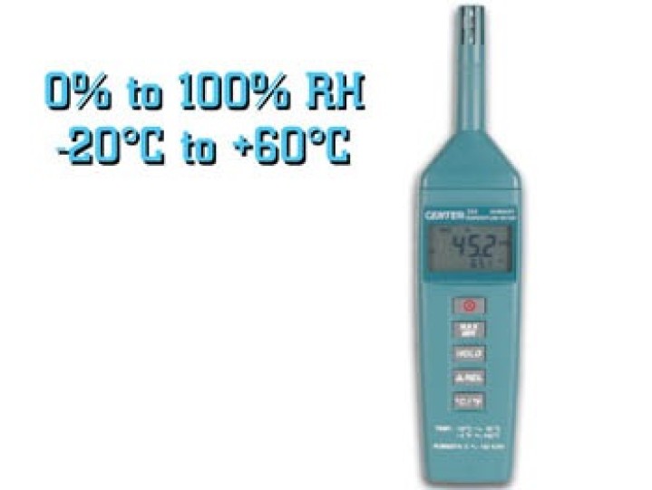 Tester digital electronic humidity tester & temperature meter (0% to 100%rh and 20°c to +60°c) humidity meters humidity meterste
