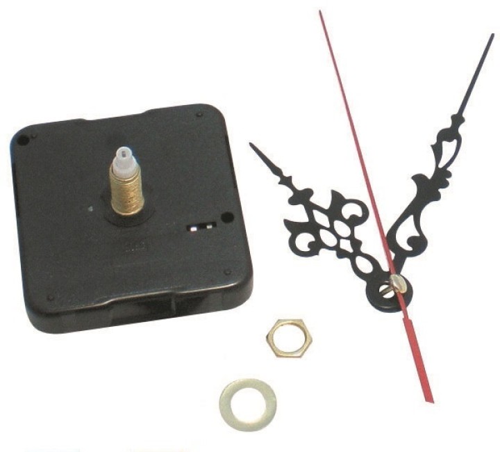 Quarzwerk zum selbstbau von wand oder tischuhren nach eigenem entwurf oder austausch defekter uhrwerke ebtek - 1