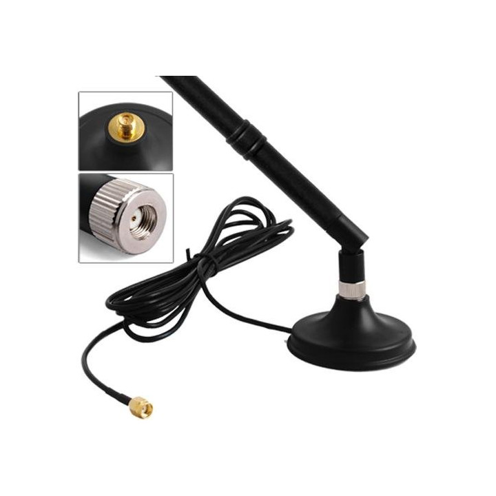 Wifi antenna omnidirezionale da 9 dbi 2,4 ghz cmp ant9dbi20 aumenta la könig segnale wireless netis system - 1