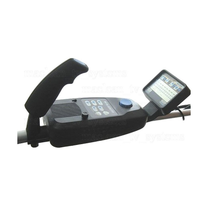 Detector de metales oro plata pieza joyas lcd caza tesoros metal metales cs300 velleman - 1