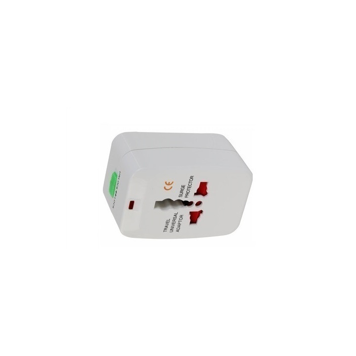 Adaptador enchufe electrico viaje 150 pais europa america usa gran bretana uk australia tbs - 1