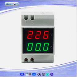 Voltmetre amperemetre de tableau d52-2042 80-300v 200-450vac 02a 99.9a deson - 2