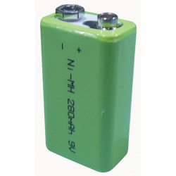 Bateria recargable 8.4vcc 280ma (nickel metal hibrido) pilas secas pila seca baterias recargables acumuladores bml - 1