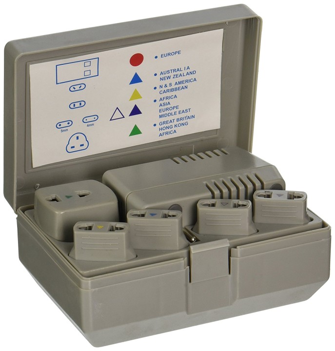 Necesario electrico para adaptador mundial de enchufes electricos jr international - 1