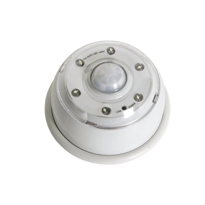 Motion detector 6 led light automatic pilot zll404 cll404 pir infrared radar jr international - 1