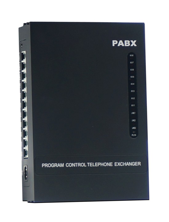 Central telefonico 3 lineas 8 extensiones ep 308a pabx telefono pabx central telefónico pabx cablematic - 6