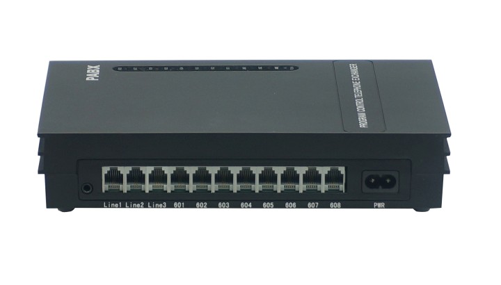Telefonzentrale 3 anschlusse 8 terminals zubehor fur telefon telekommunikation ep 308a pabx cablematic - 5