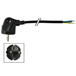 Elektrische schnur 10 16a stecker kabel ohne stecker 3x0.75mm2 3m elektrische schnur elektrische schnur velleman - 1