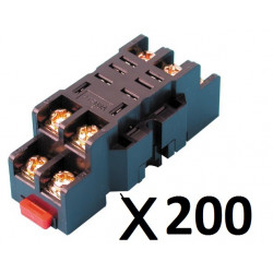 200 Support for relay rl12, rl220, 8 pins 10a electric relay supports electric relays supports relays supports support for relay
