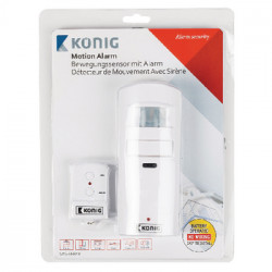 motion detector with 130 dB siren and alarm remote lock-APR10 hq - 1