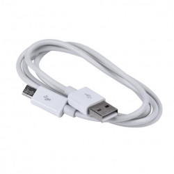 USB 2.0 un varón de cable adaptador de cable de la computadora micro B macho vlmp60410w 1,00 m blanco hq - 1