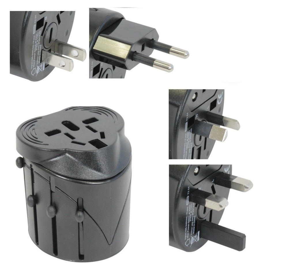 Spina con adattatore usb elettrizza 150 paesi viaggi europa usa australia regno unito gran bretagna promocaz - 2