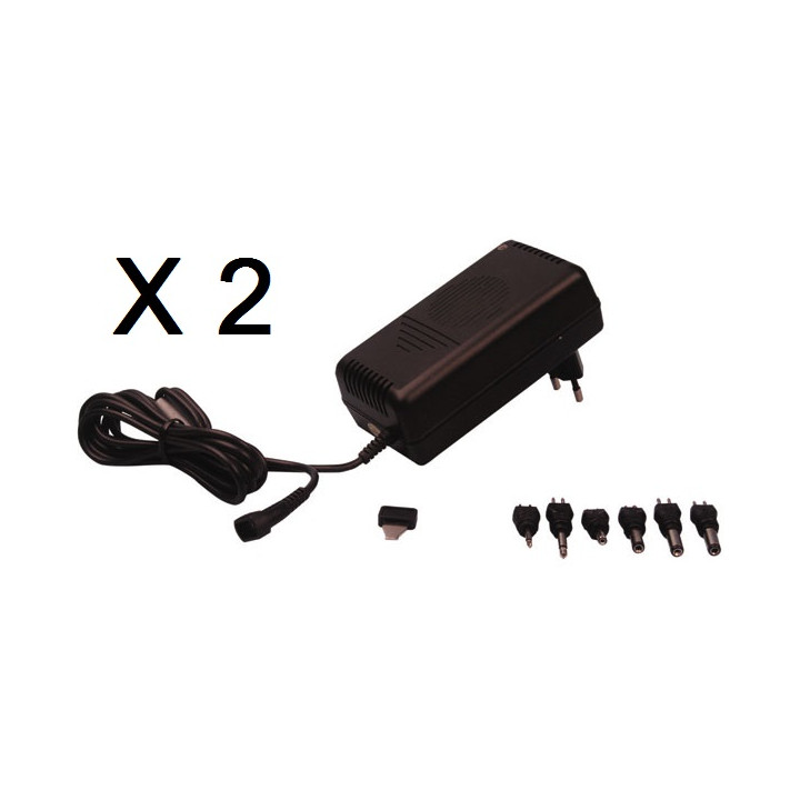 2 X Stromversorgung elektrische stromversorgung 220vac 12vdc 1.5a mw2122a elektrische stromversorgung netzgerat netzadapter jr i