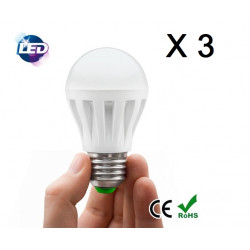 3 X LED light bulb lamp lighting 220v e27 12w 60w 70w 80w to replace xq lite - 1