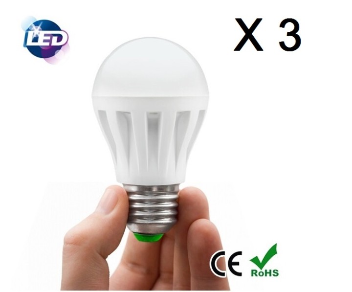 3 X LED-Glühbirne Lampe Beleuchtung 220v e27 12w 60w 70w 80w ersetzen xq lite - 1