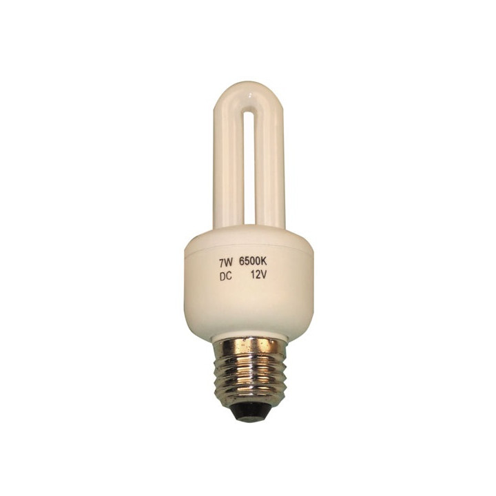 Ampuloso eléctrico iluminación 12v 7w e27 economías de energía ampulosas eléctricos luz eléctrica osram - 1