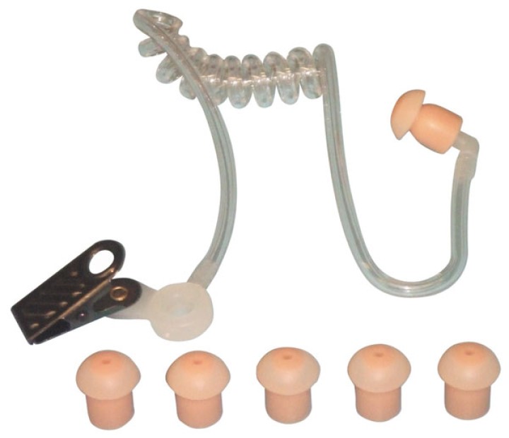 Extension cord and jack 2.5mm for discrete anatomical inductive receiver phonito ln phonak jr international - 1