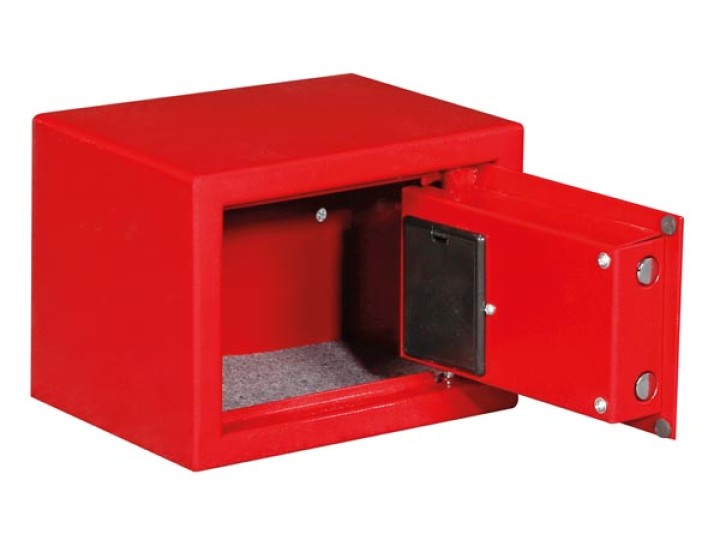 Sicurezza sicuro tastiera elettronica 23 x 17 x 17 cm casi di metallo rosso velleman - 1