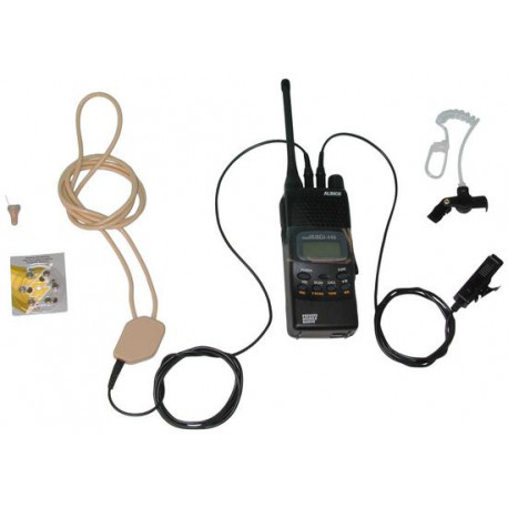 Pack wireless earphones wireless miniature communications receivers pack wireless earphone jr international - 1