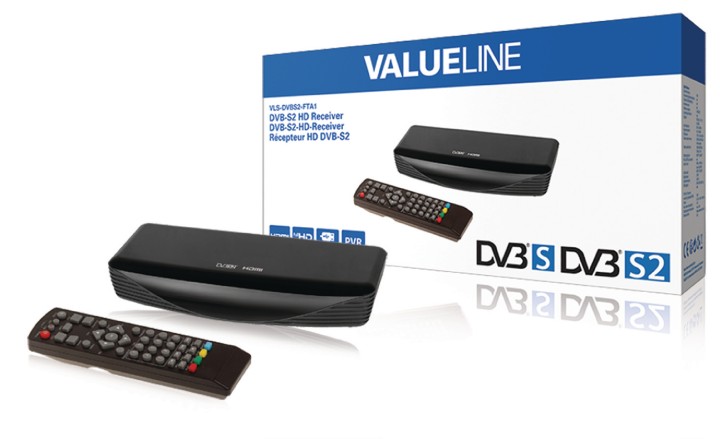Receiver DVB-S2 Full-HD-1080p-PVR HDMI Media-Player nedis - 3