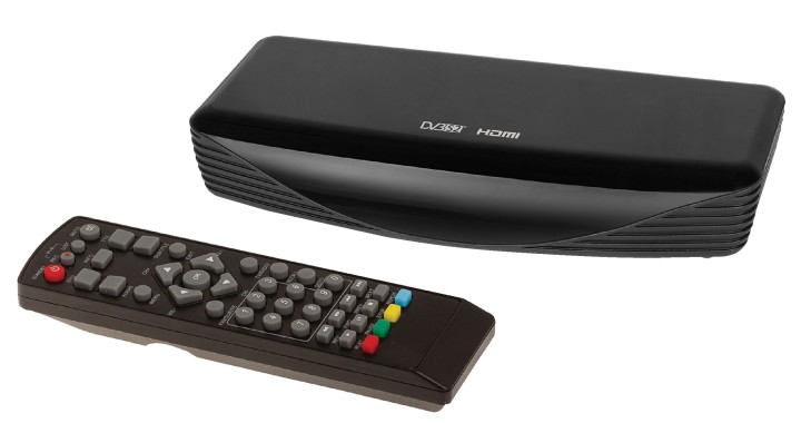 Receiver dvb-s2 full hd 1080p PVR HDMI media player nedis - 1