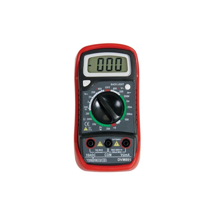 3 ½ stelliges multimeter 19 bereiche velleman - 1