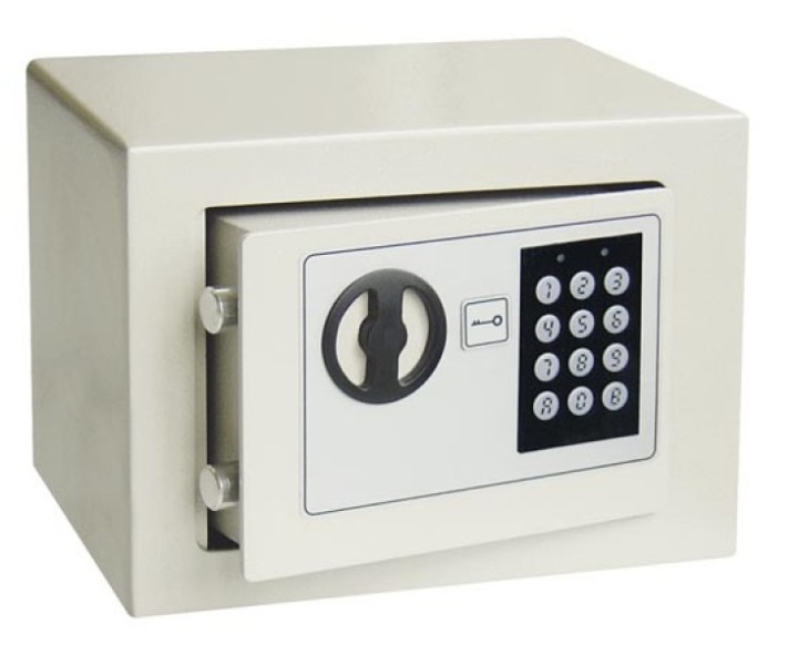 Minicassaforte a codice elettronico 170 x 230 x 170mm sicurezza hotel albergo alberghi sicurezza cross - 1