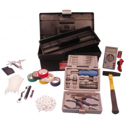 Electrician tool box boxes tools hand tools professional electricians jr international - 1